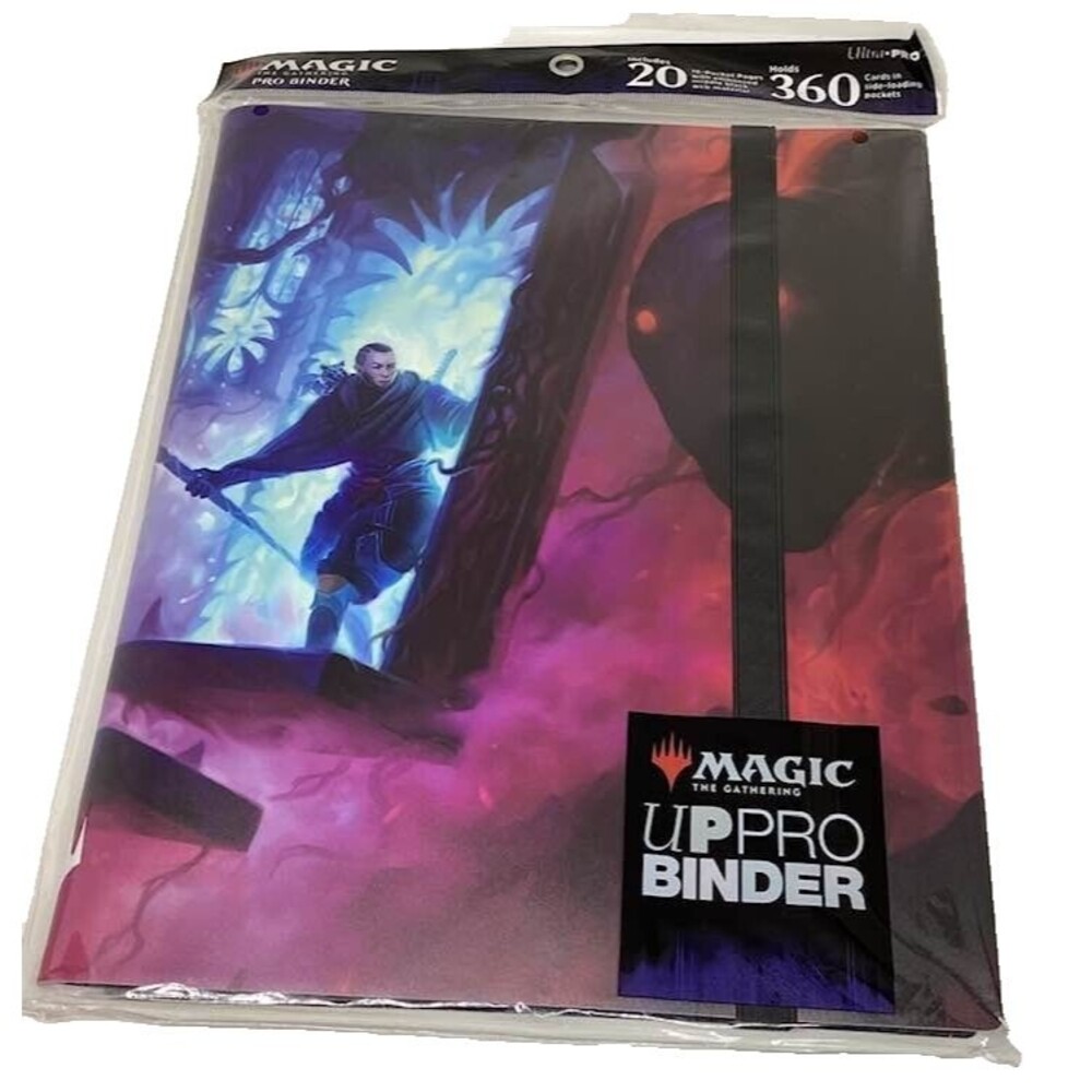 Duskmourn Magic MTG Pro Binder 20 Pages Portfolio 360 Cards Elastic Band NEW